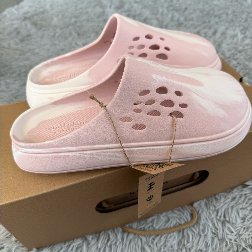 Steve Madden Pink Mules